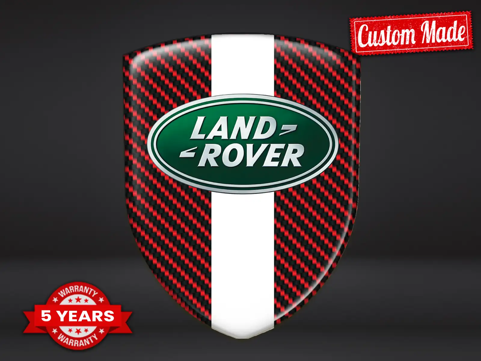 Land Rover Hot Rod Sticker Modern Max Robust Pro Stilvoll